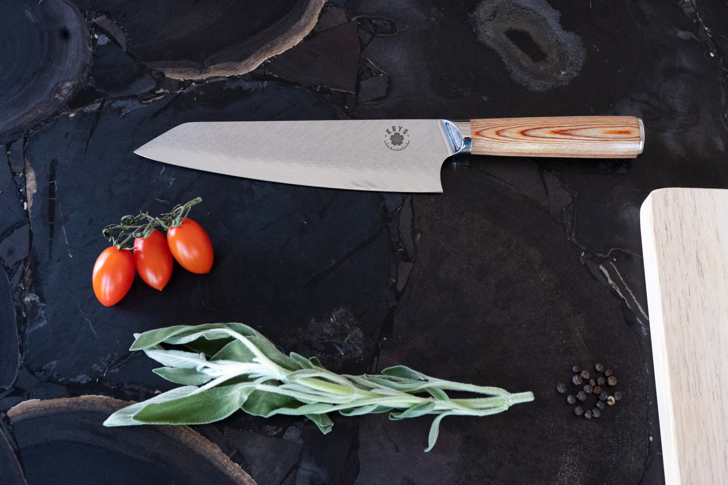 All-Purpose Gyuto Chef's Knife: AUTUMN ORANGE